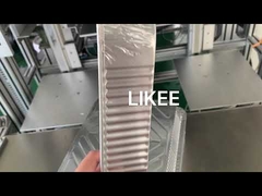 Μηχανή κατασκευής τροφικών δοχείων από αλουμίνιο πλήρως αυτόματης ισχύος 80 τόνων για συσκευασία τροφίμων