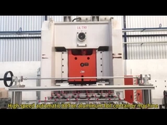 Υψηλής παραγωγικότητας γραμμή παραγωγής δοχείων με 4 κοιλότητες από φύλλο αλουμινίου