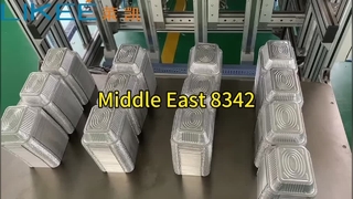 LK-T80 Αλουμινόχαρτο 8342 μηχανή κατασκευής εμπορευματοκιβωτίων Μέσης Ανατολής Καυτή πώληση