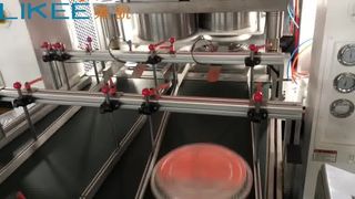 Μηχανή κατασκευής δοχείων με στρογγυλό τηγάνι αλουμινόχαρτου LK-T80