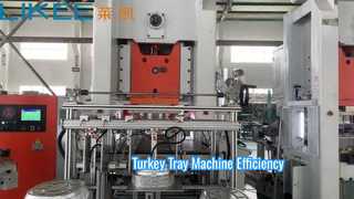 Μηχανή κατασκευής δίσκων γαλοπούλας από φύλλο αλουμινίου LK-T80