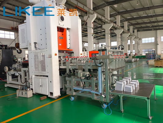 ποιότητας  Fully Automatic Aluminum Foil Container Making Machine Stronger H Frame Εργοστάσιο