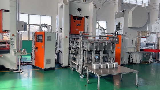 Αγορά 26KW Μηχανική πηγή ενέργειας Αλουμινίου φύλλο δοχείο κατασκευής μηχανή για 1-5 κοιλότητες online manufacture