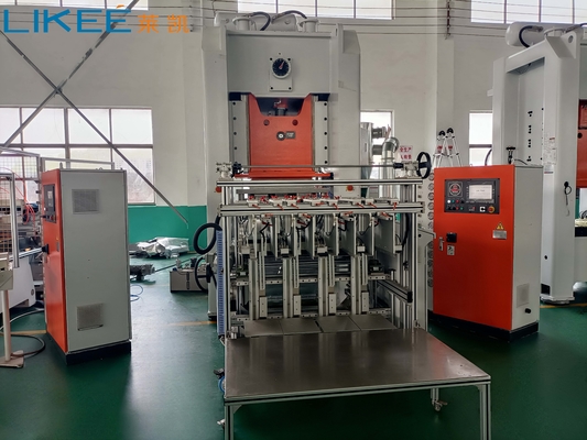 Αγορά 12000pcs/ώρα 4-5 Σωλήνες Προσαρμόσιμη Ηλεκτρική Μηχανή Κατασκευής Κουπιών Αλουμινίου online manufacture