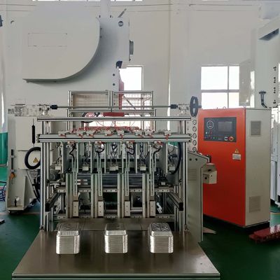 ποιότητας  Customized Silver Foil Container Machine With 1100*900MM Working Plate Εργοστάσιο