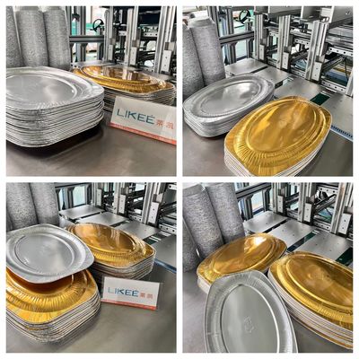 Αγορά LK-T80 Food Container Punching Machine Automatic Food-Safe Fish Pan Forming Machine online manufacture