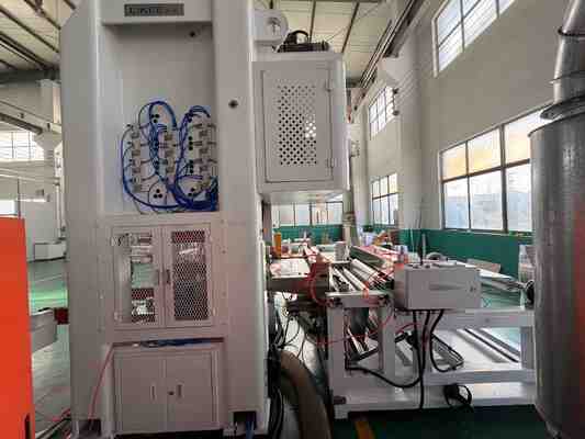 Αγορά Μηχανή κατασκευής δοχείων από χαρτί αλουμινίου Τροφική ποιότητα Στρογγυλοειδής γεμάτος μέγεθος φούρνος μπάρμπεκιου online manufacture