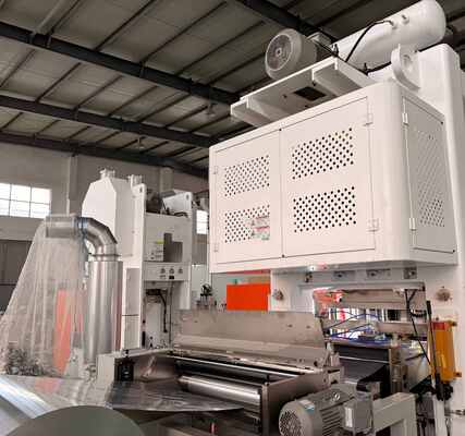 Αγορά Μηχανή περιέκτη χαρτιού αλουμινίου LK-T80 με ανάγλυφο προσωπικού λογότυπου online manufacture