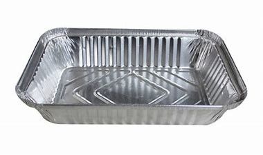Αγορά 800ml 0.03mm δεμάτων αργιλίου ασημένια εμπορευματοκιβώτια τροφίμων φύλλων αλουμινίου μίας χρήσης online manufacture