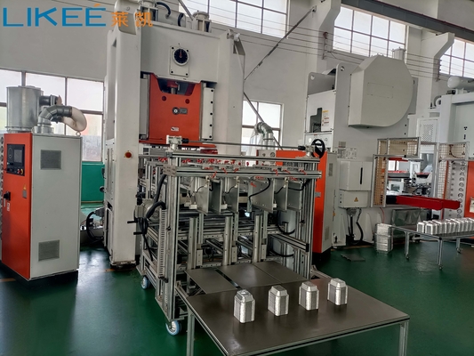80TON H-Type 4-5 Cavities SIEMENS Motor Μηχανή εμπορευματοκιβωτίου τροφίμων από φύλλο αλουμινίου