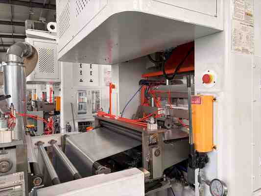 LK-T80 Αλουμινένιο φύλλο περιέκτη Μηχανή Προσαρμοσμένο λογότυπο ανάγλυφη για τις ανάγκες σας