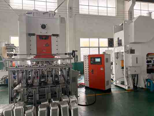 LK-T80 Aluminum Foil Making Machine Container with Closed Oil Circuit Saves Lubricant
