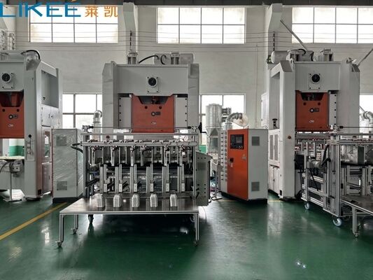 Μηχανή για συσκευασία τροφίμων από αλουμίνιο με ισχύ πίεσης 130 τόνων με ισχύ 3570 χτυπημάτων/λεπτο και απόδοση 12.000 τεμάχια/ώρα